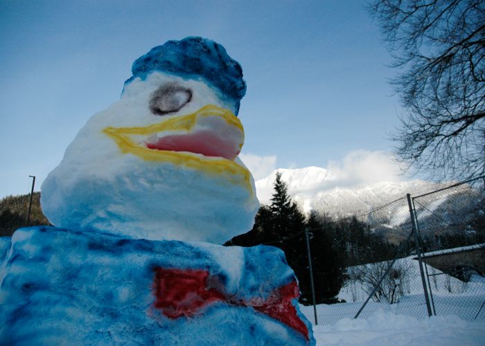 Schneefiguren Bauen Schneefiguren Bauen