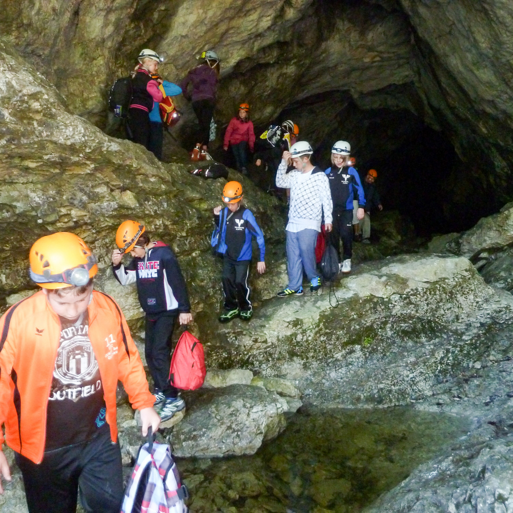 Kreidelucke Höhlentour