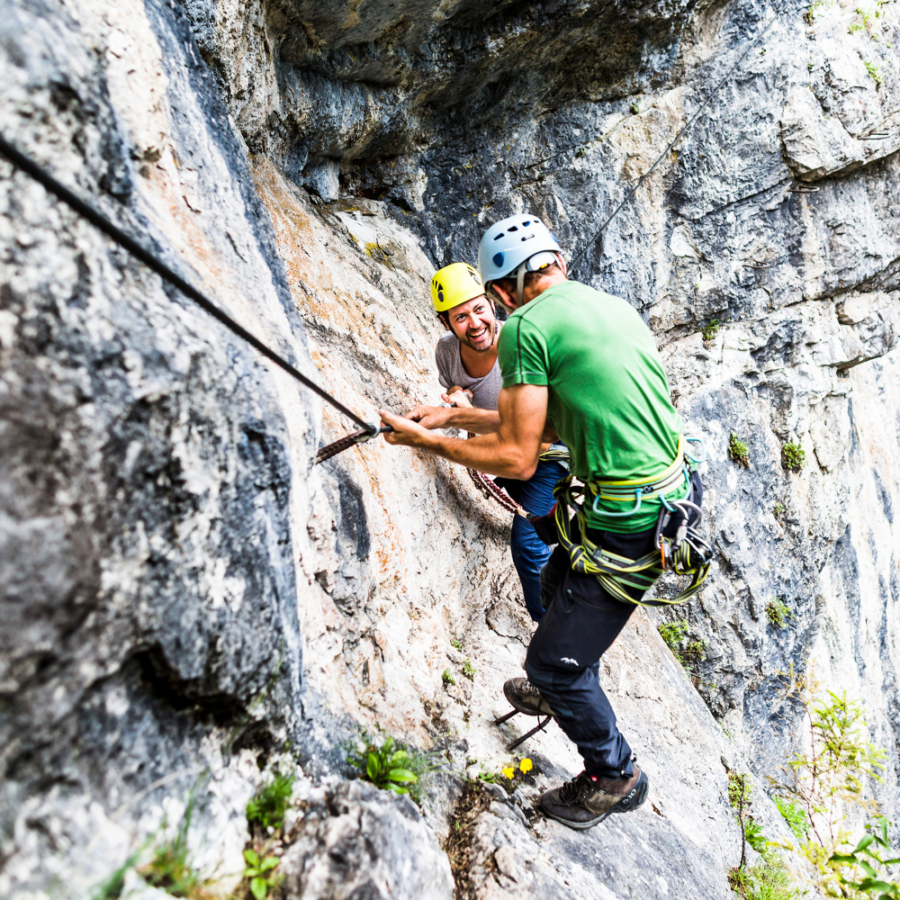 Klettersteig Höllgraben