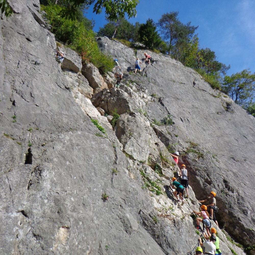 Kletterfelsen m. Flying Fox inkl. Transfer