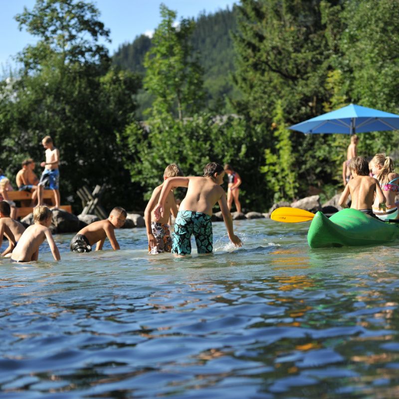 Spaß und Action am Badesee