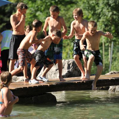 Spaß und Action am Badesee